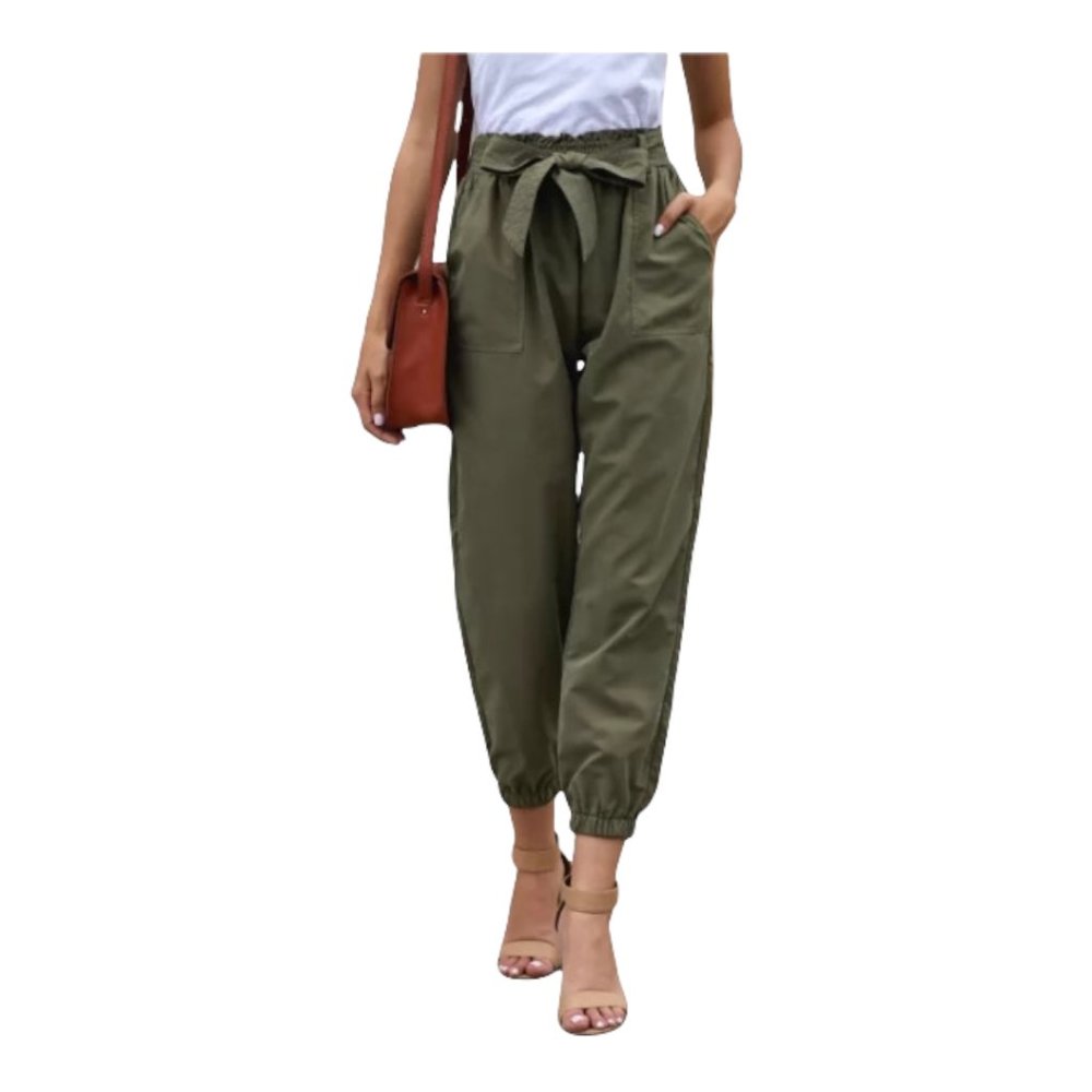 Belted Frock-Style Pants - Picture 10 of 12